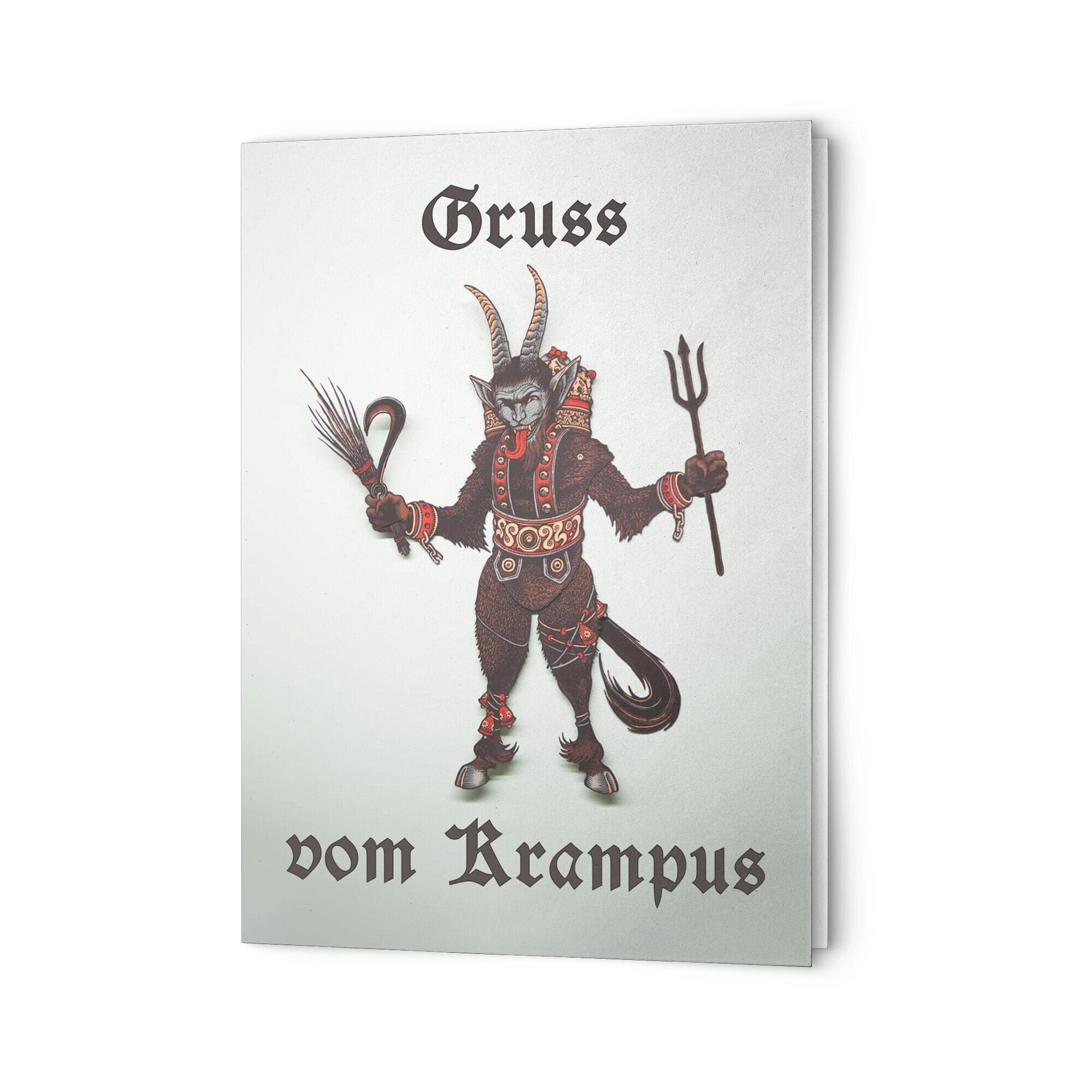 Greetings From Krampus / Gruss Vom Krampus Reproduction - Etsy