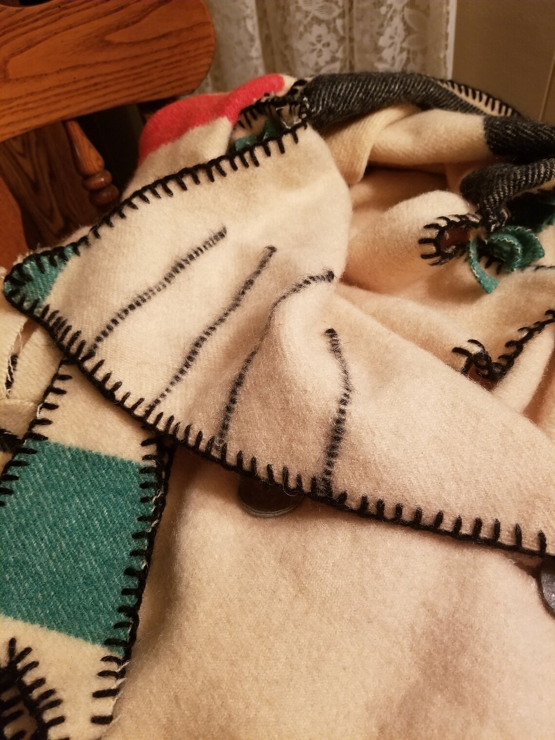 Metis Capote Winter Coat Made From HBC Blanket Etsy