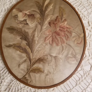 Magnificent piece of 18th. Century French Embroidery