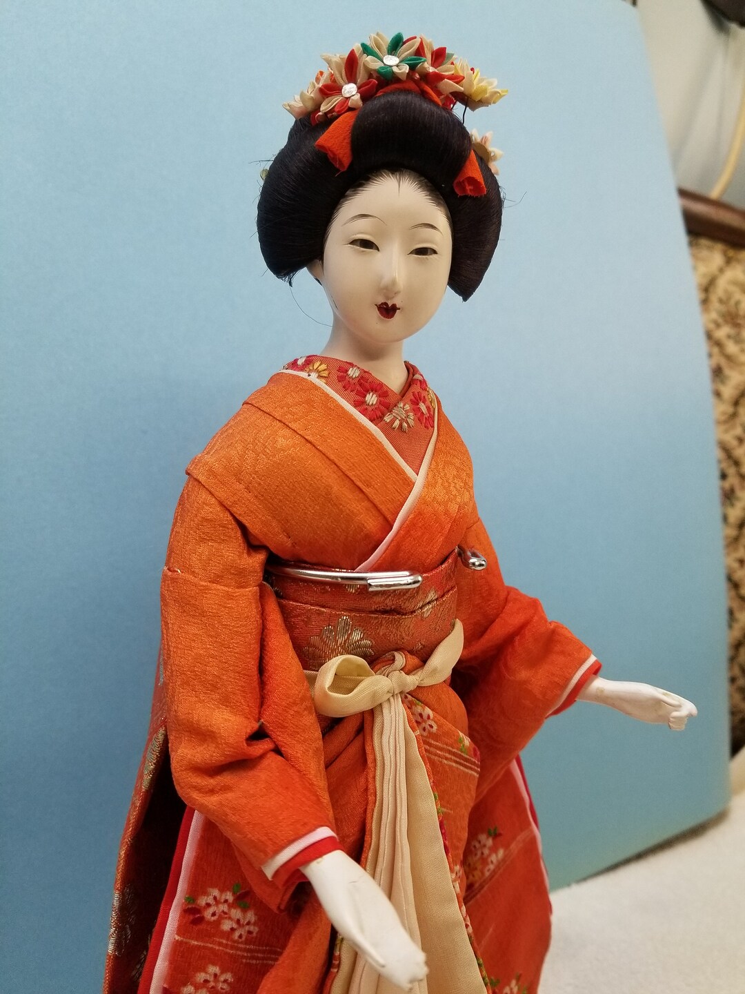 Vintage Japanese Geisha Doll Model Circ. Late 1950's Etsy
