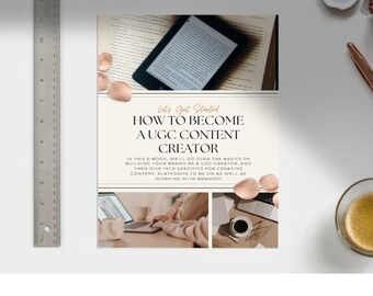 ¡¡¡Cómo convertirse en un libro electrónico creador de UGC!!!