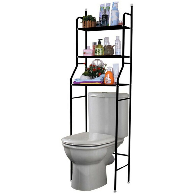 3 Shelf Bathroom Space Saver Over the Toilet Rack Bathroom Etsy