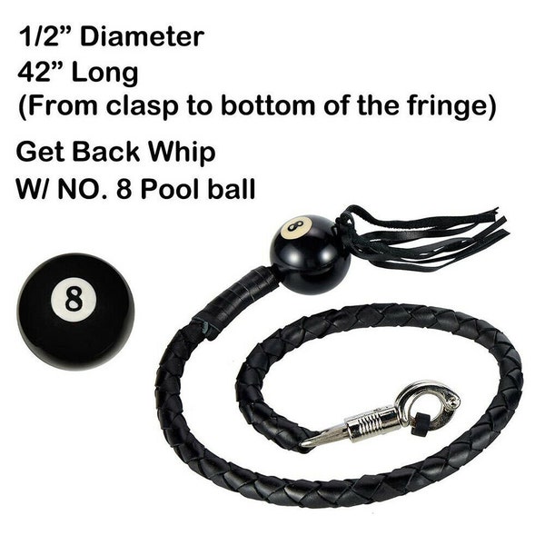get back whip with ball bearing