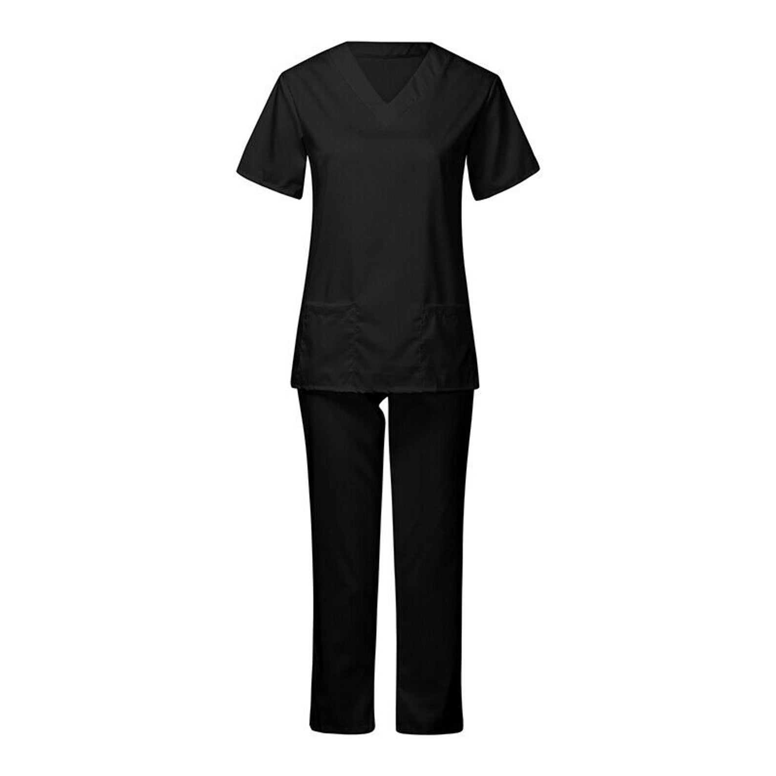 Medical Nursing Scrub Set NATURAL UNIFORMS Men Women Unisex Top Pants