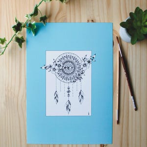 Stampa A4 - "Somnium" - Decorazione d'interni