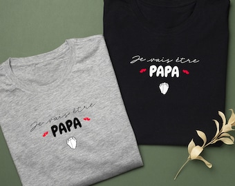 Pregnancy Announcement T-shirt Dad Soon to be Dad I'm going to be Dad Future Dad Premium Quality T-shirt Future Parents Couple Baby Announcement T-shirt