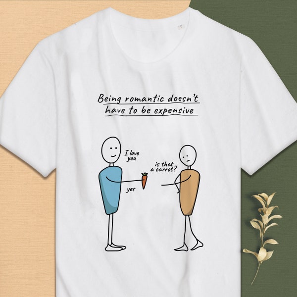 T-shirt Saint-Valentin pour amoureux à offrir à sa petite amie ou son petit ami, un cadeau hilarant pour votre partenaire romantique