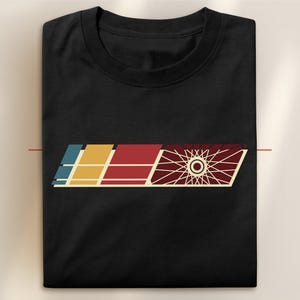 Bike Retro-Inspired Tee, Vintage Unisex Style Shirt, Casual Gift Idea for Cyclists