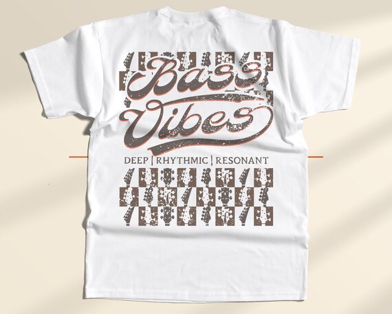 T-Shirt Drôle Cadeau Bassiste - Guitare Basse Rock Music - Idée Cadeau Musicien Bass Guitar