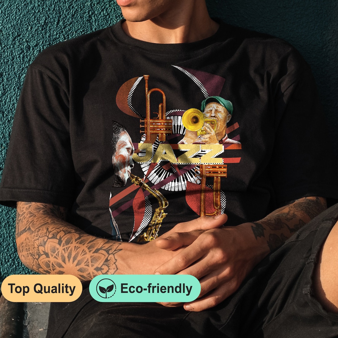 Jazz Band Shirt to Offer Tshirt for Trumpet Music Fans Etsy