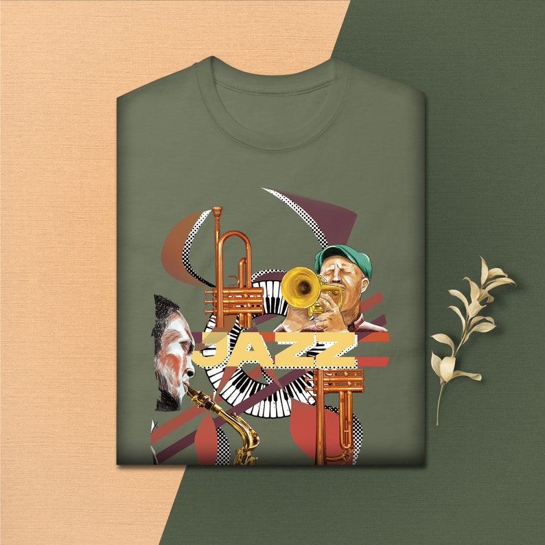 Jazz Band Shirt to Offer Tshirt for Trumpet Music Fans Festival Lovers