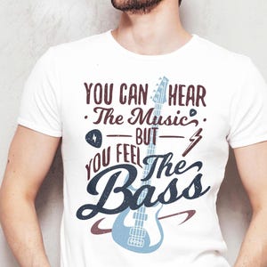 T-shirt Premium pour Bassiste - Cadeau Éco-Responsable pour Amoureux de la Musique, Unisexe, Cadeau Original pour Musicien
