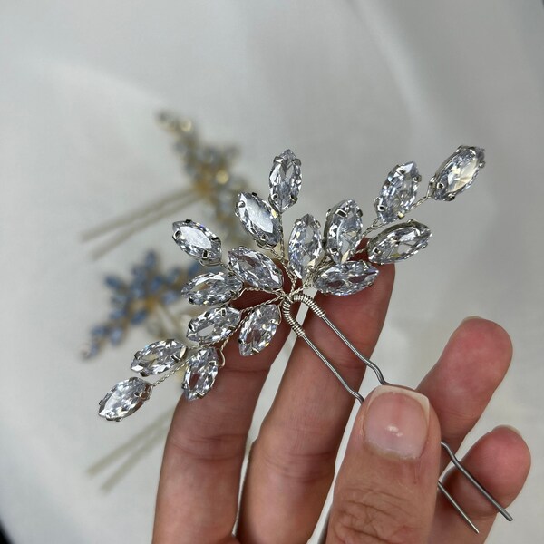 Bridal headband, Floral veil, Wedding hair jewelry, Hair accessories leaves, Flower girl headpiece, Wedding headpiece, Bridal hair