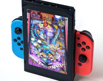 Portrait Mode Grip Accessory for Nintendo Switch- Pintendo Flip, the best way to play Switch games in vertical orientation! Works with OLED!