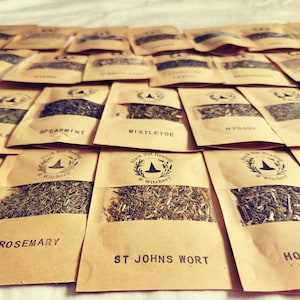 Bulk herbs/ create your own spell kit/ witches herbs roots and dried flowers