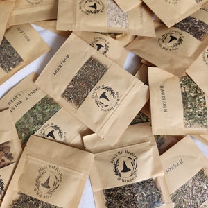 Custom Witchcraft herb kits