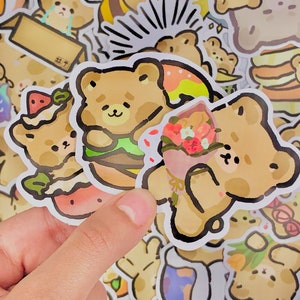 Sac à main autocollant ours | Sac à main esthétique mystère autocollant de Zazzle.be Liste d'envies Vous avez des idées ? Lot d'autocollants étanches pour ordinateur portable | Kawaii, papeterie japonaise