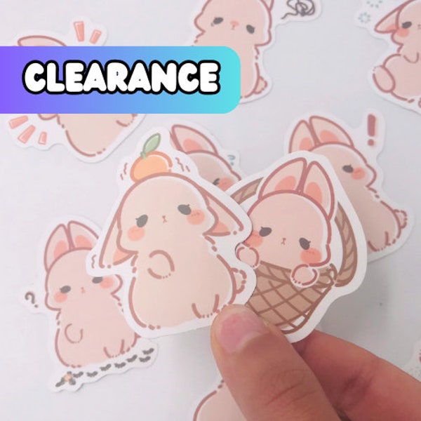 Cute bunny stickers! Cute stickers | bunny stickers | animal stickers meet petunia! read description