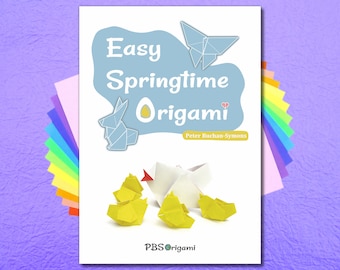Leichtes Frühlings-Origami-Buch (körperliche Kopie) mit Papier - Peter Buchan-Symons