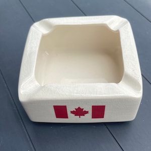 Vintage Canadian Club Whiskey Ashtray