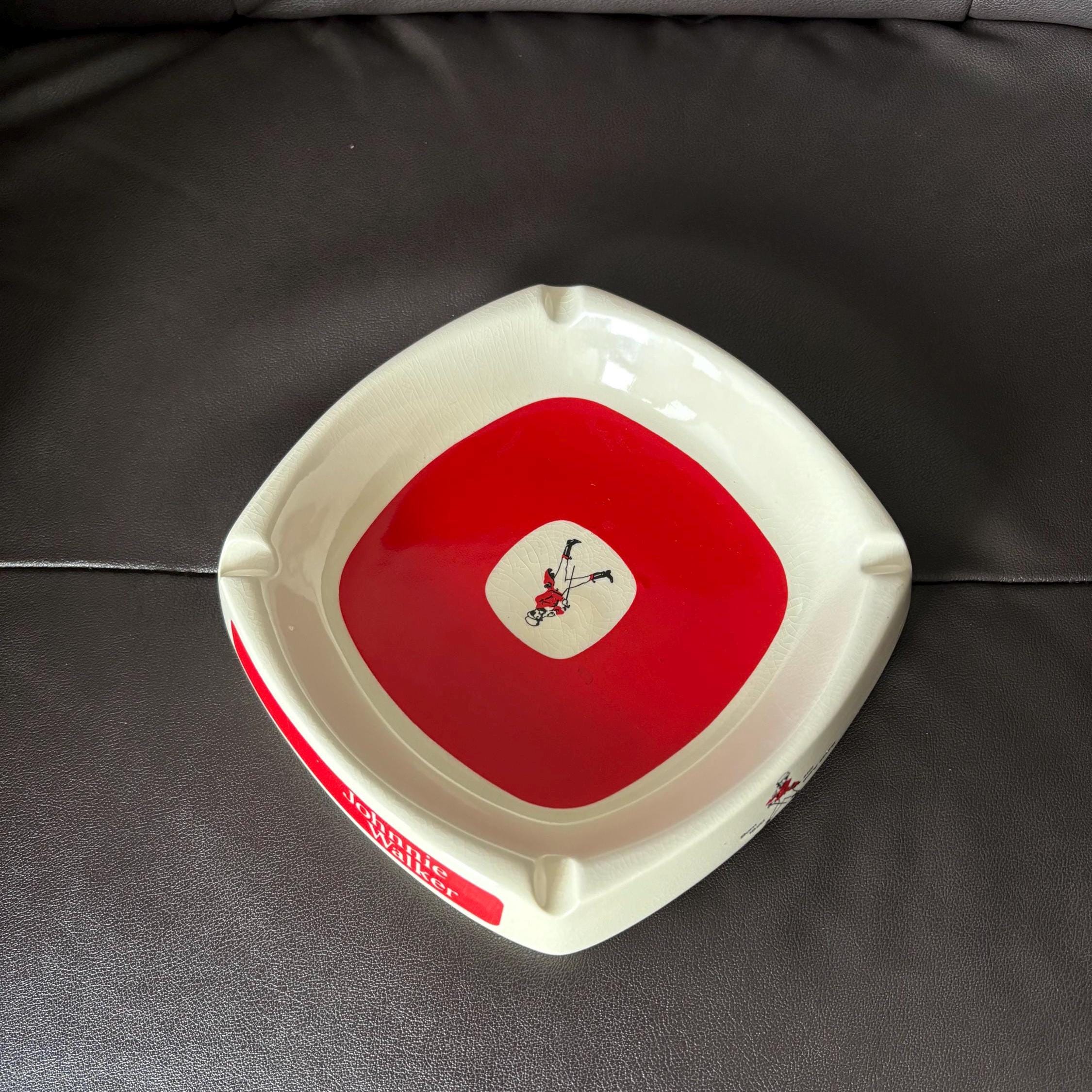 Johnnie Walker - Collectible ashtray (Red/ White)