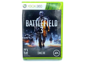 Battlefield 3 (Microsoft Xbox 360, 2011) Missing Manual Works