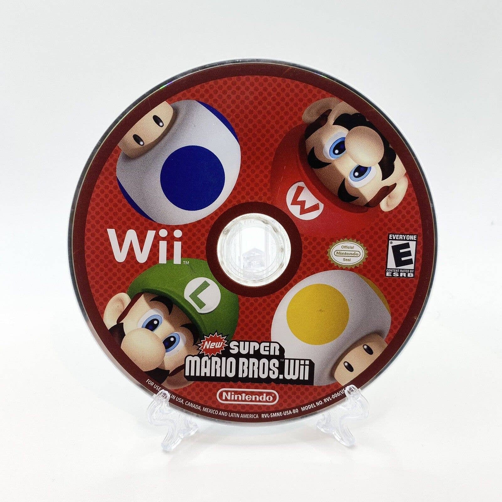 New Super Mario Bros. Wii Nintendo Wii RVLPSMNE - Best Buy