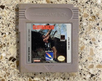 Cliffhanger (Nintendo Game Boy, 1993) Cart Only Tested