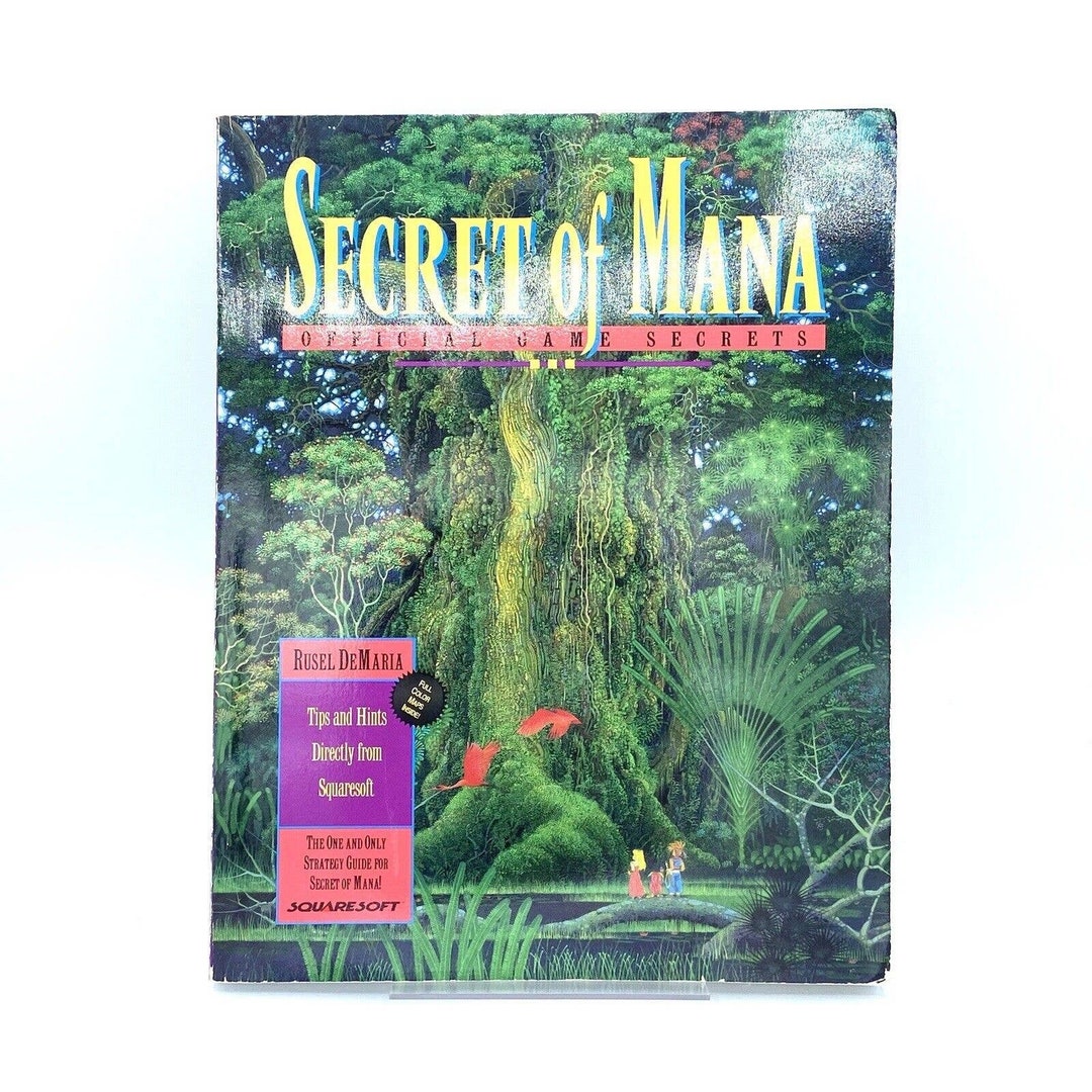 Secret of Mana Official Game Secrets Strategy Guide Squaresoft - Etsy