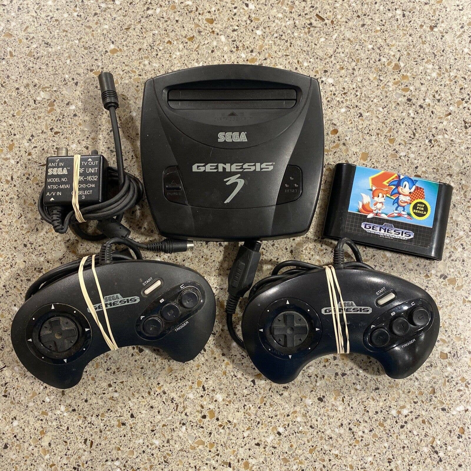 Sega genesis 2024 rf switch