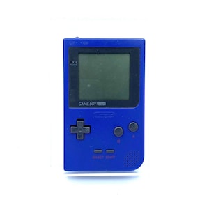Nintendo Game Boy Pocket Blue Handheld Console - Tested