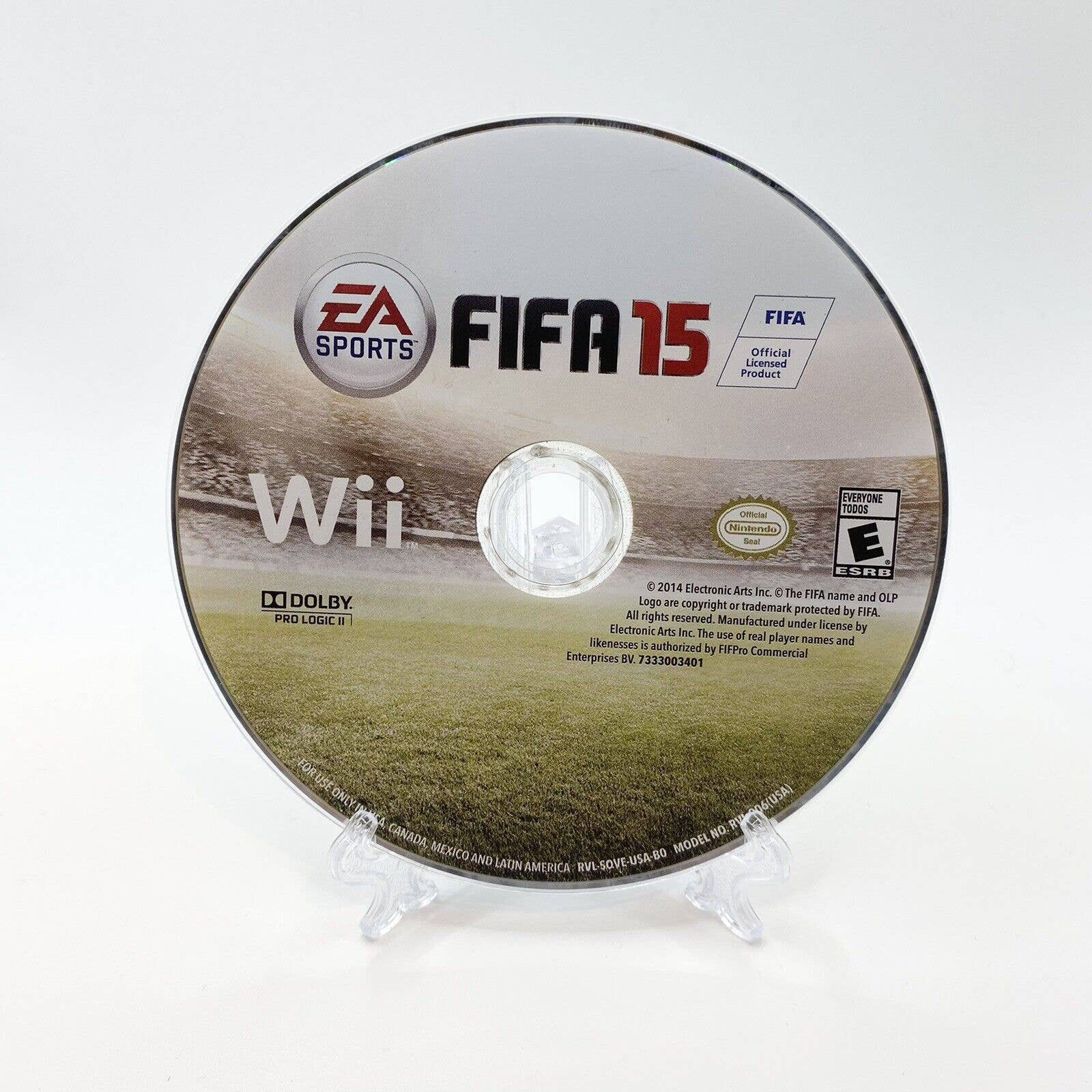 FIFA 15 nintendo Wii 2014 2015 Disc Only Tested Etsy Finland