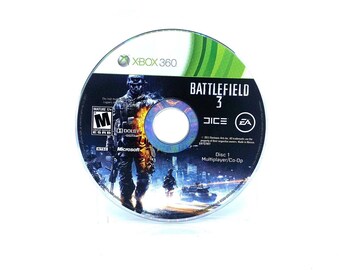 Battlefield 3 (Microsoft Xbox 360, 2011) Disc 1 Only Tested