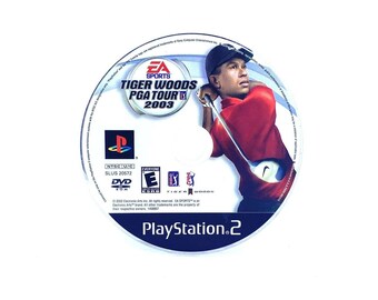 Tiger Woods PGA Tour 2003 (Sony PlayStation 2, 2002) PS2 Disc Only Tested