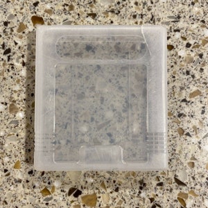 Nintendo Game Boy Classic Color Clear See-Through Cartridge Case Dust Cover