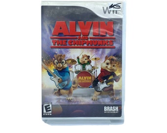 Alvin and the Chipmunks (Nintendo Wii, 2007) CIB Complete Tested