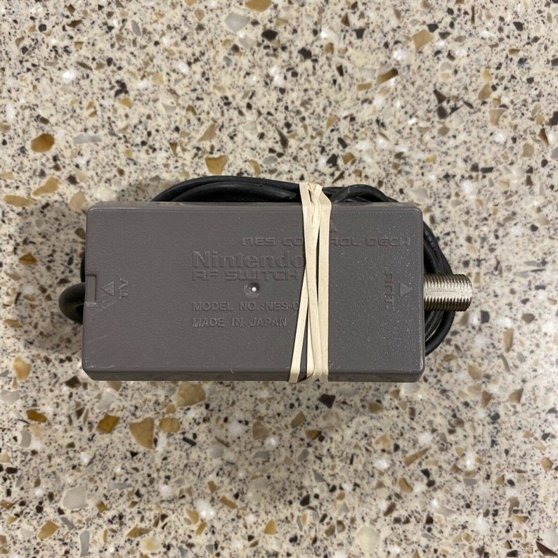 Nintendo Nes Rf Av Cable Adapter Switch Snes Nes 003 Official Etsy