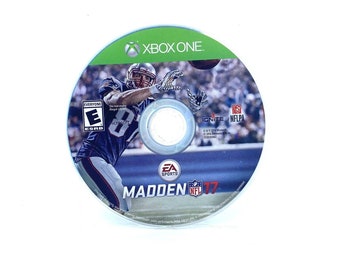 Madden NFL 17 (Microsoft Xbox One, 2016) Disc Only Tested