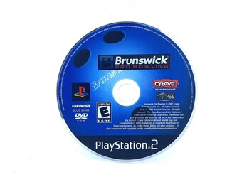 Brunswick Pro Bowling (Sony PlayStation 2, 2007) PS2 Disc Only Tested Works