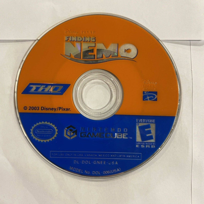 Finding Nemo Disney Nintendo GameCube, 2004 Game Disc Only Tested image 1