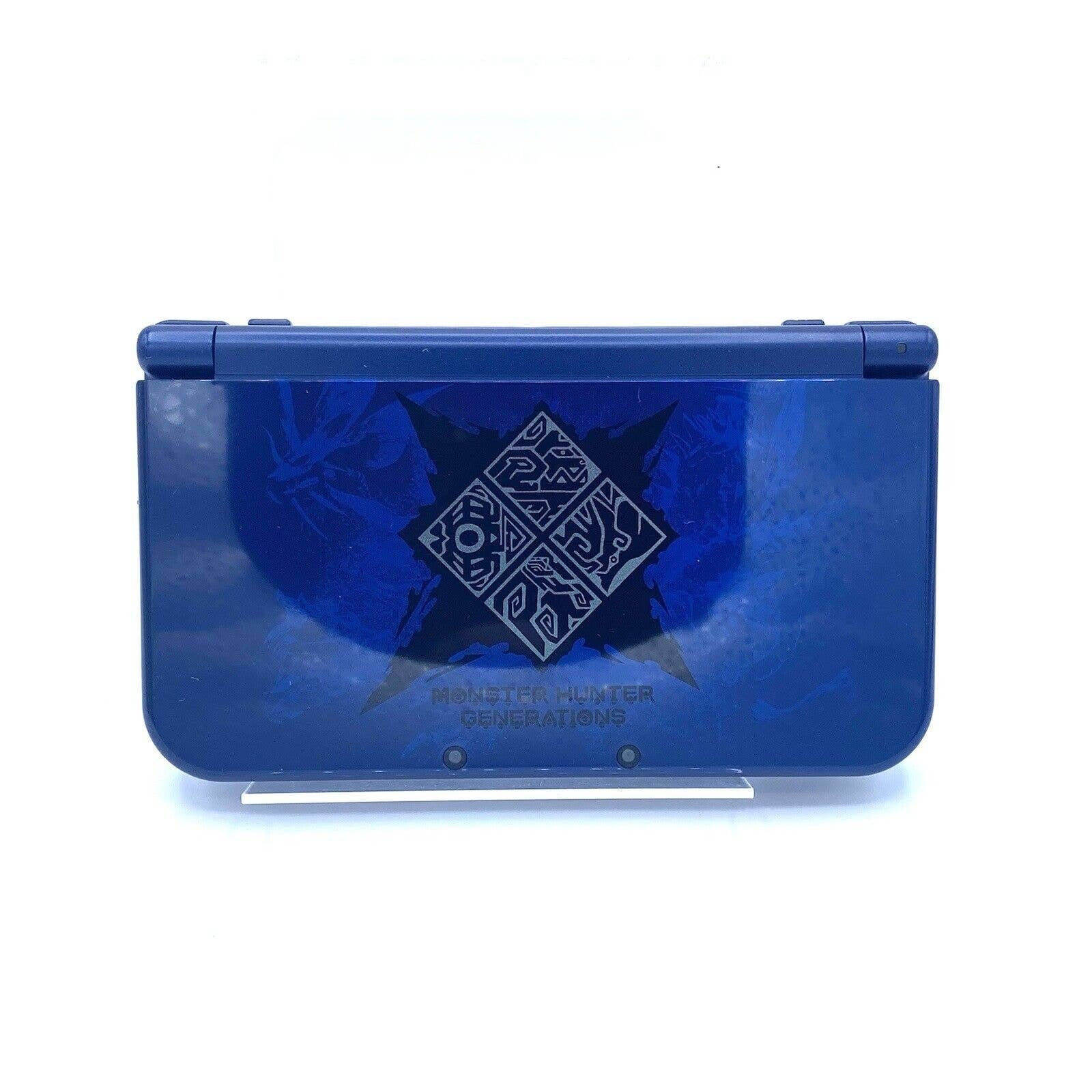 New Nintendo 3DS XL Blue Monster Hunter Generations Limited