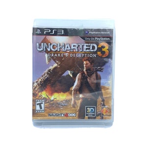 Uncharted 3: Drake's Deception for PlayStation 3 Complete Tested Free  Shipping