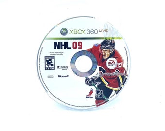 NHL 09 (Microsoft Xbox 360, 2008) Disc Only Tested