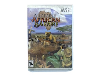 Wild Earth: African Safari (Nintendo Wii, 2008) Complete CIB Tested