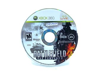 Battlefield Bad Company 2 (Microsoft Xbox 360, 2010) Disc Only Tested