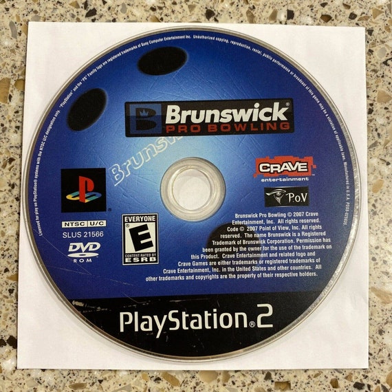 Brunswick Pro Bowling Sony PlayStation 2007 PS2 Disc Only Tested