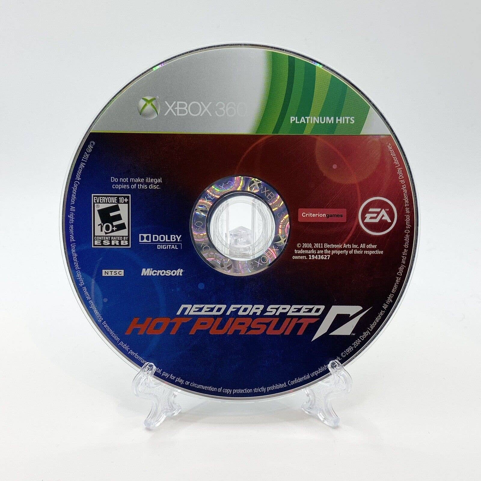 Need for Speed: Hot Pursuit, XBOX 360 