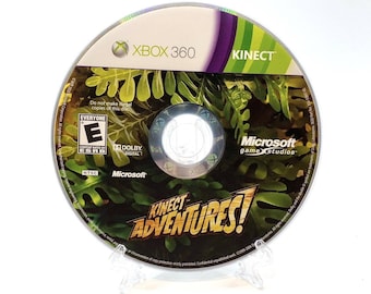 Kinect Adventures (Microsoft Xbox 360, 2010) Disc Only Tested Works