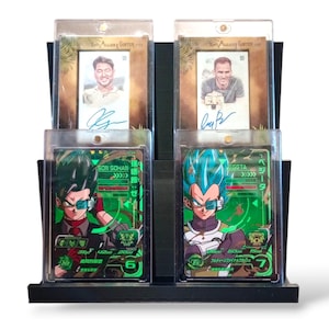 Tour d'affichage pour cartes à collectionner - Options de couleur - Affiche les chargeurs par le dessus, les chargeurs One-Touch ou les cartes graduées