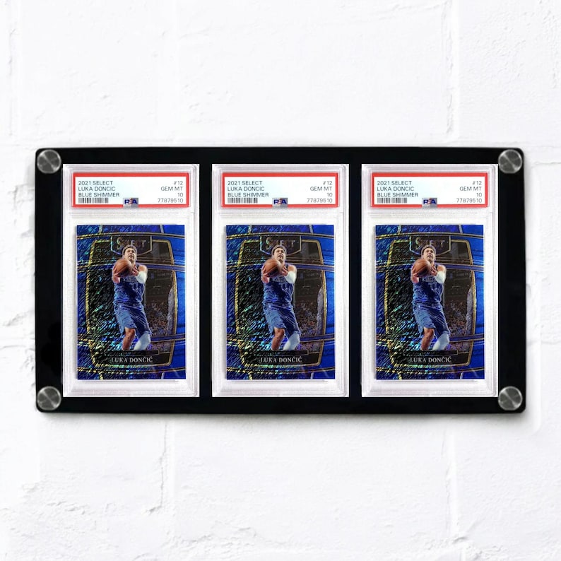 Acrylic Card Display Case: For Graded PSA or BGS Cards image 1